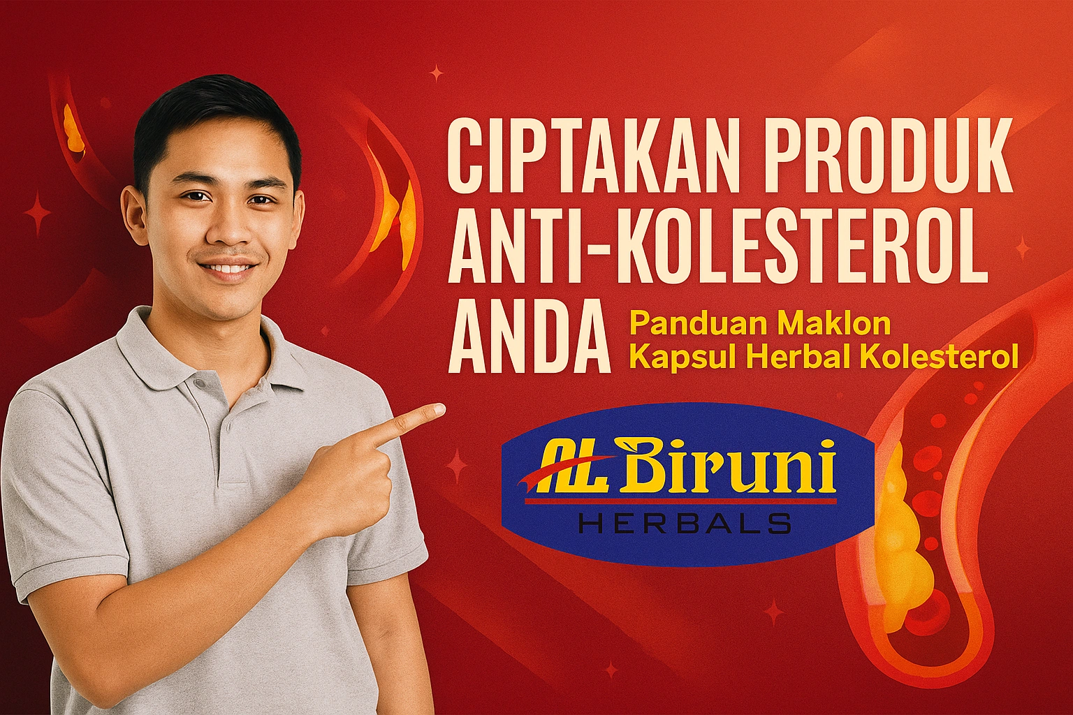 Ciptakan Produk Anti-Kolesterol Anda: Panduan Maklon Kapsul Herbal Kolesterol.